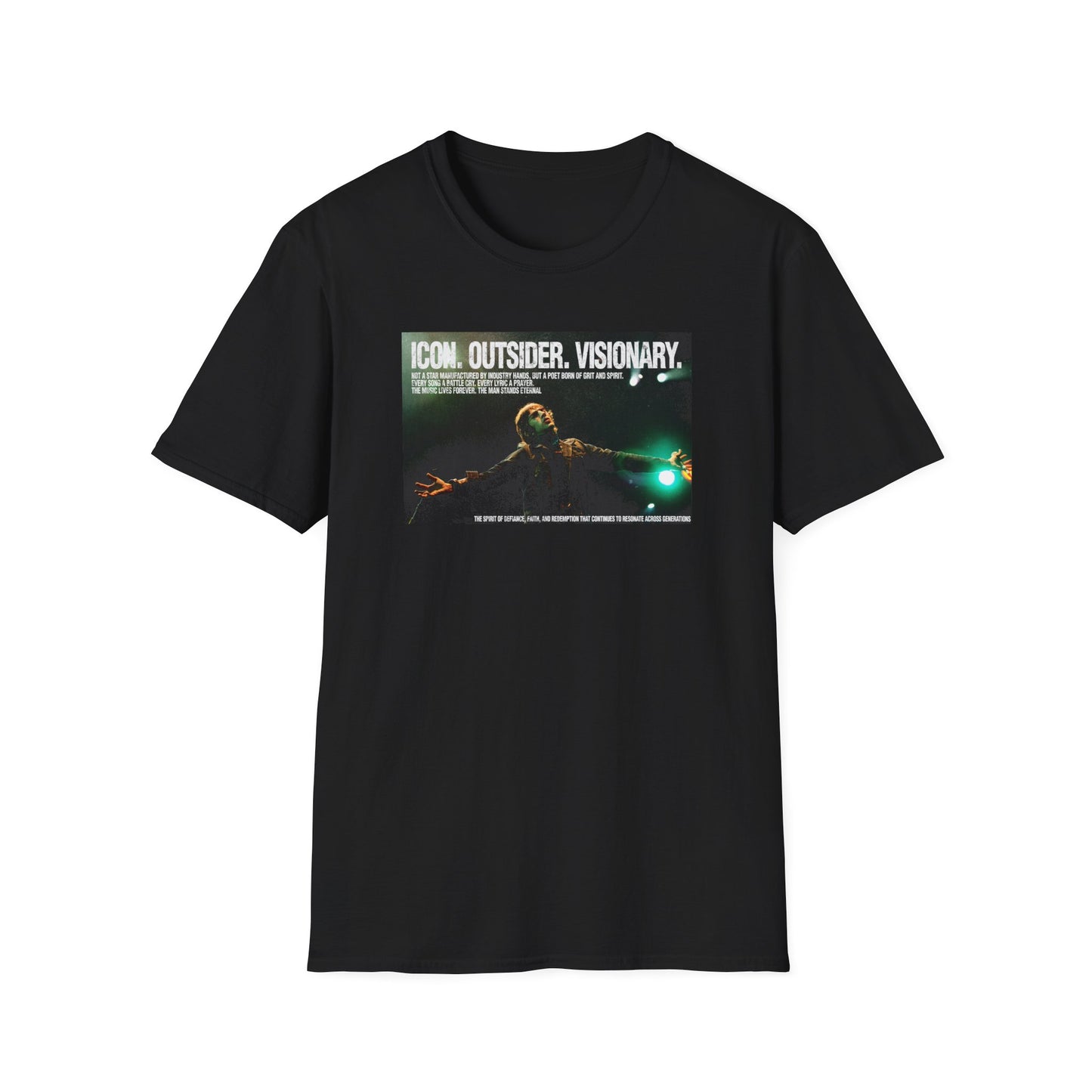 Ashcroft. Icon. Outsider. Visionary Tee