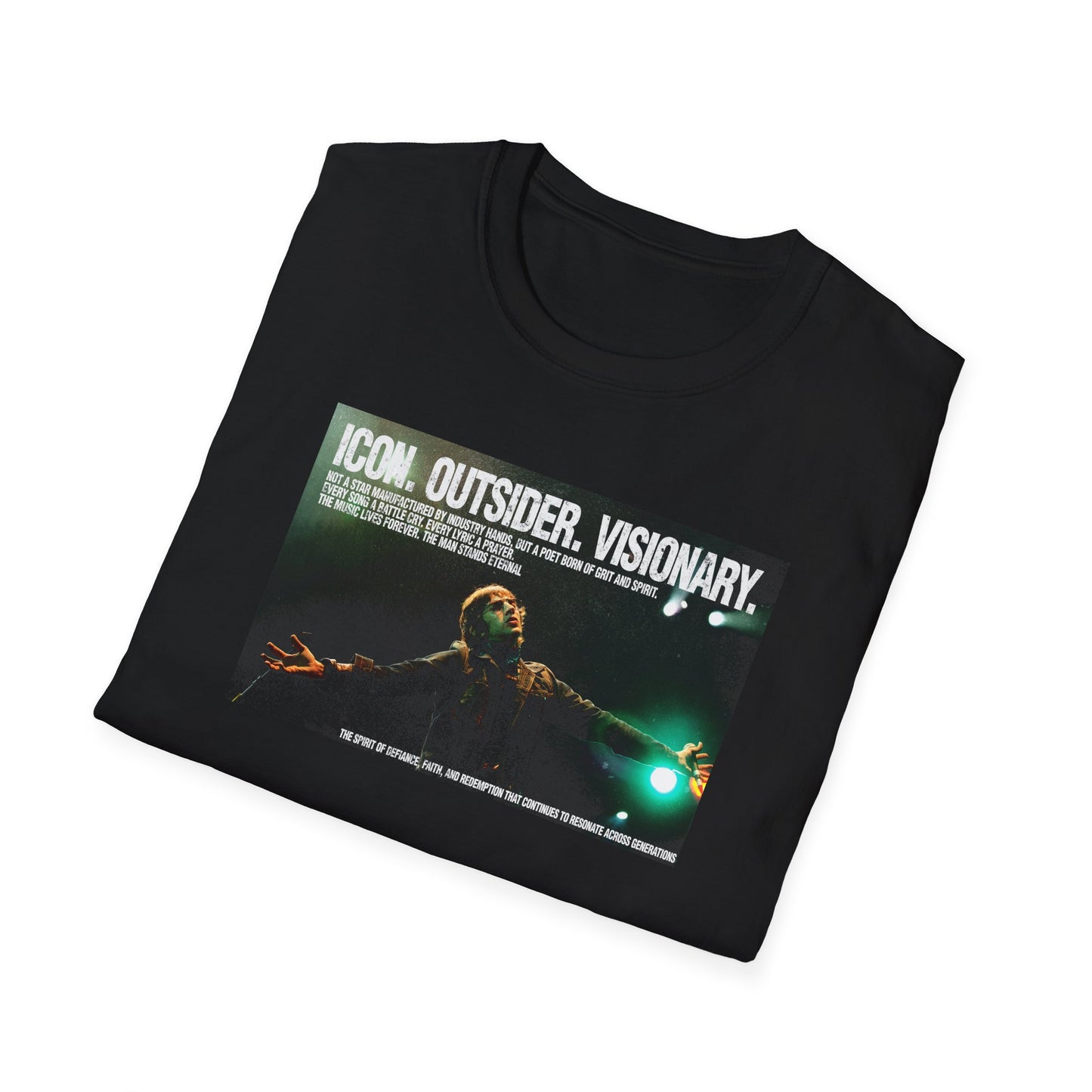 Ashcroft. Icon. Outsider. Visionary Tee