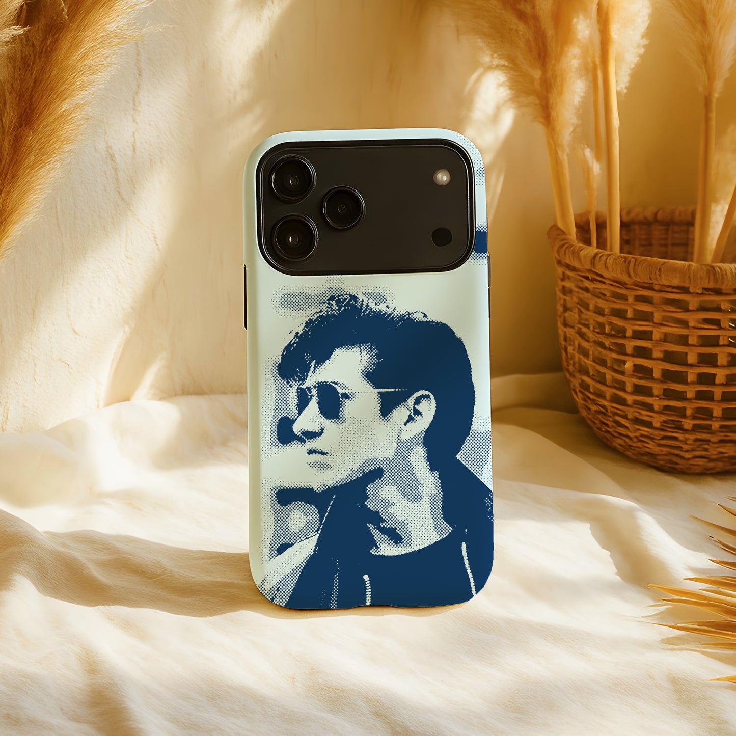 Alex Halftone Tough Phone Case