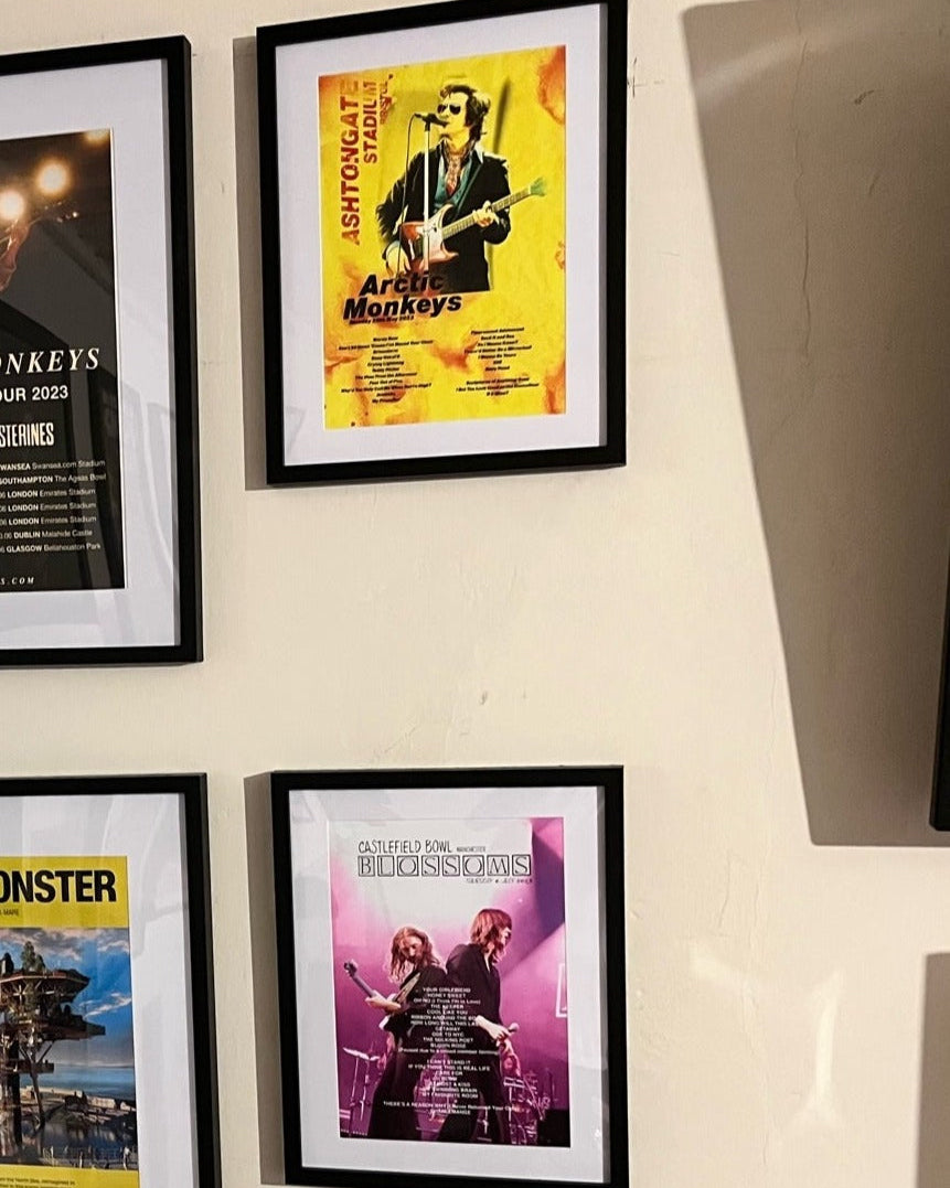 Custom Gig Setlist Print