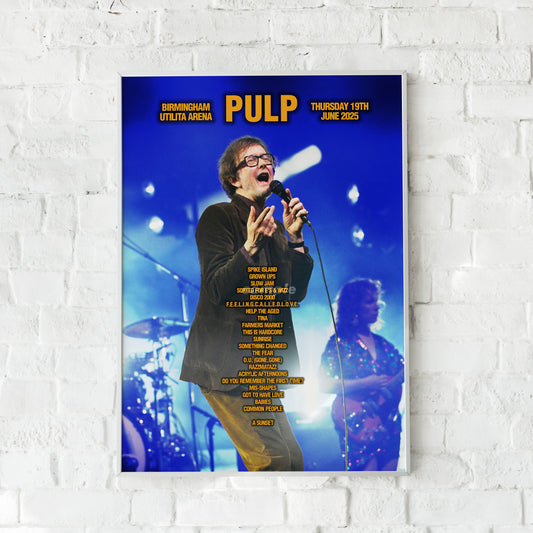 Pulp Birmingham Utilita Arena 2025