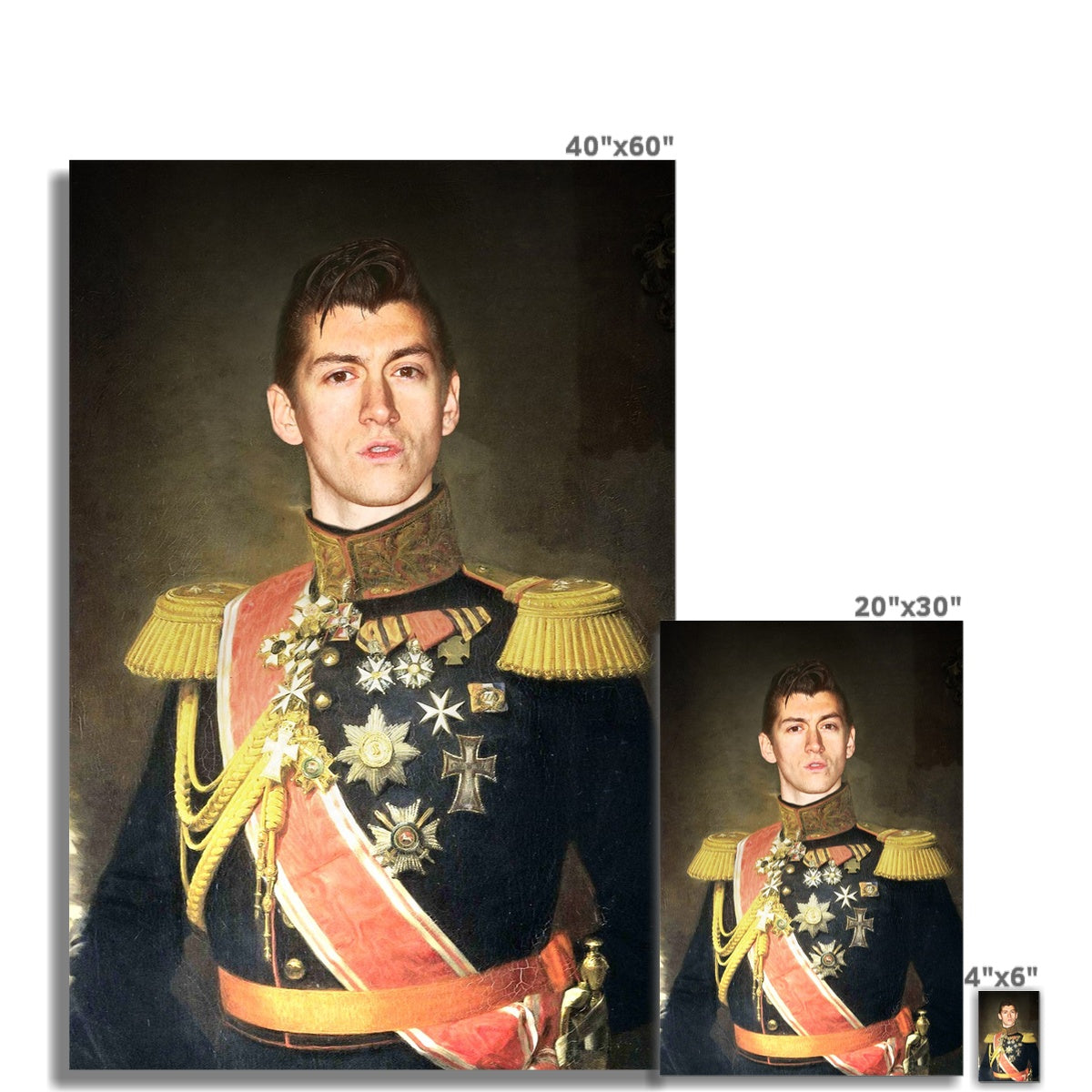 King Alex Fine Art Print