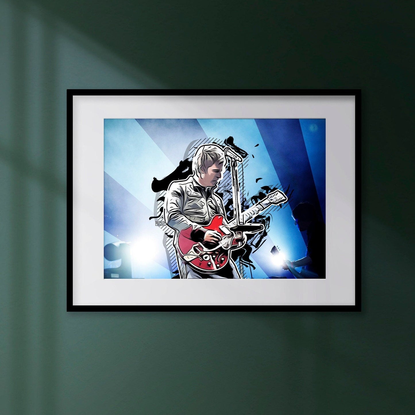 Noel The Chief Gallagher Print