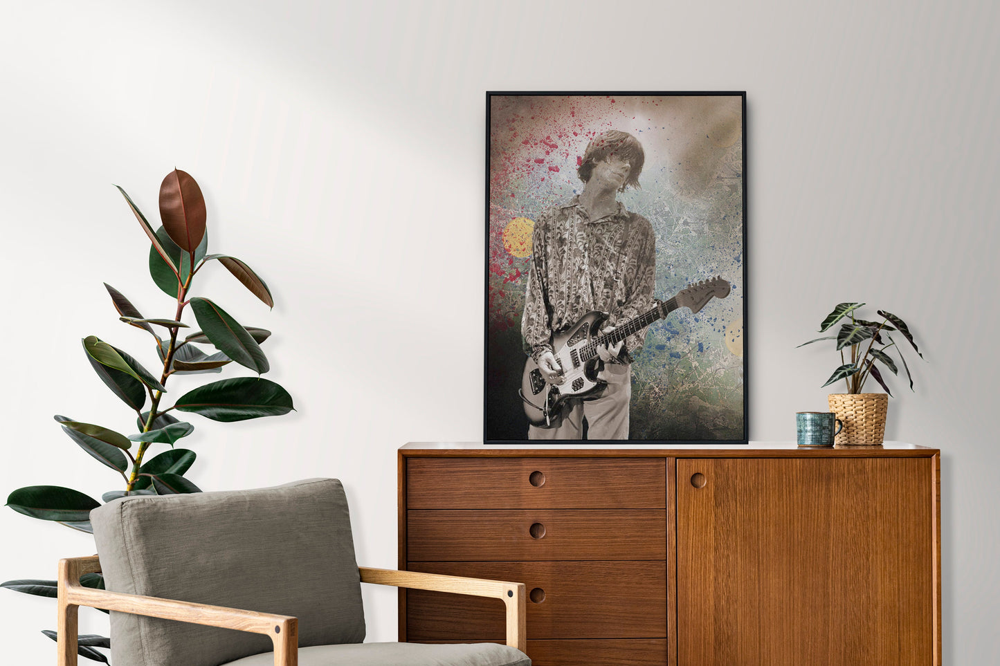 John Squire Stone Roses Print