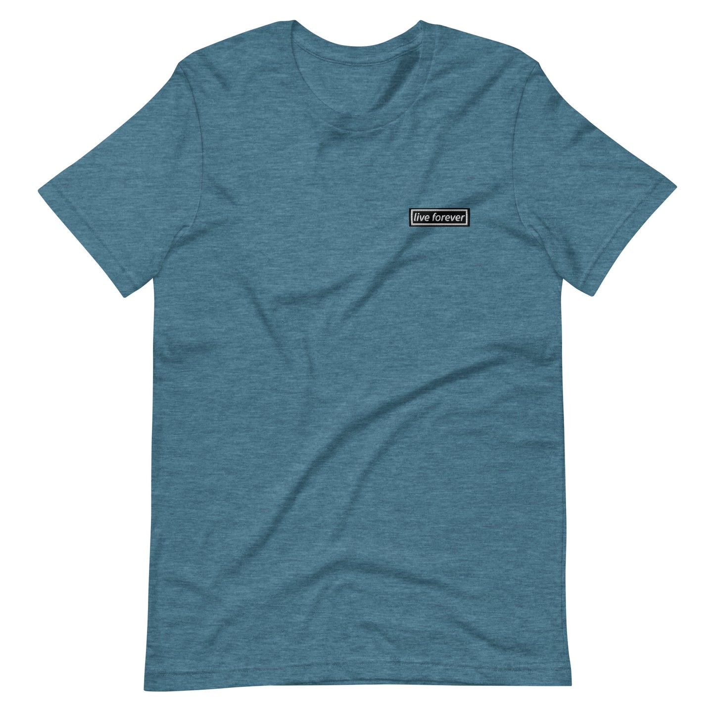 Oasis Live Forever Embroidered Short-Sleeve Unisex T-Shirt