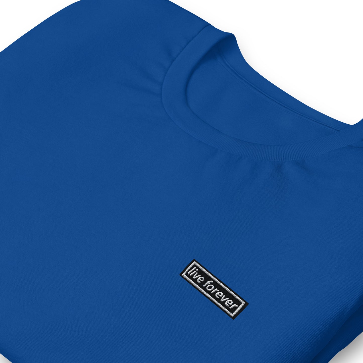 Oasis Live Forever Embroidered Short-Sleeve Unisex T-Shirt
