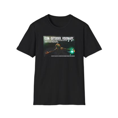 Ashcroft. Icon. Outsider. Visionary Tee