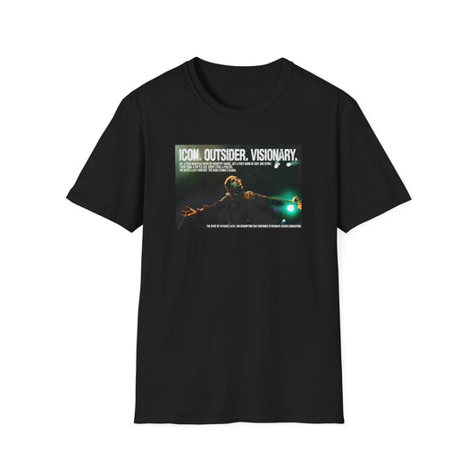 Ashcroft. Icon. Outsider. Visionary Tee