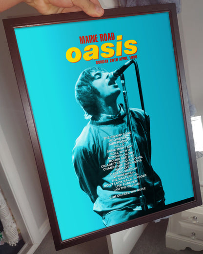 Custom Gig Setlist Print