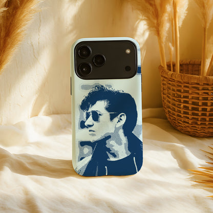Alex Halftone Tough Phone Case