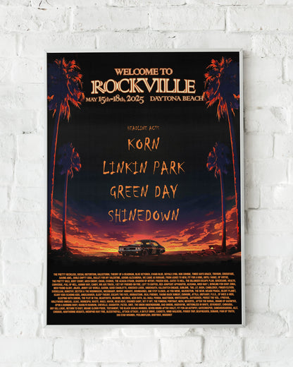 Custom Gig Setlist Print