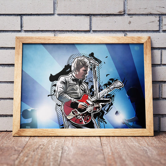 Noel The Chief Gallagher Print