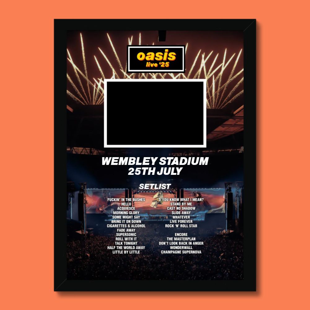 Live '25 Gig Memory Poster