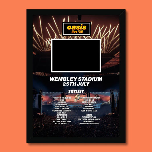 Live '25 Gig Memory Poster