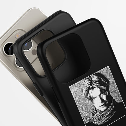Starman Sketch Tough Phone Case