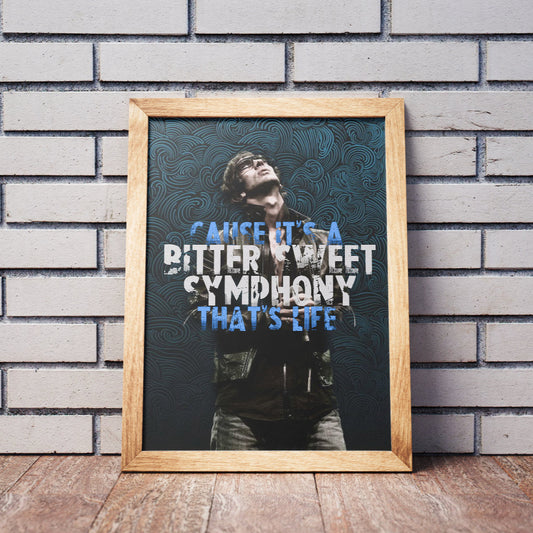 The Verve - Bitter Sweet Symphony Print