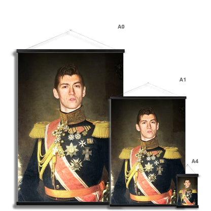 King Alex  Fine Art Print with Hanger