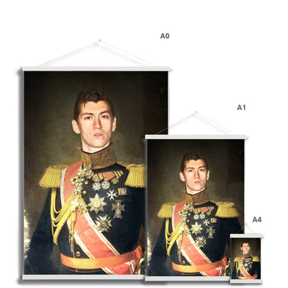King Alex  Fine Art Print with Hanger