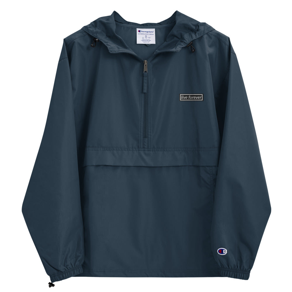 Oasis Live Forever Embroidered Official Champion Jacket