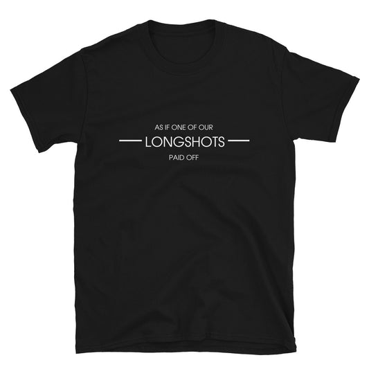 Catfish and The Bottlemen Black Longshot Single Lyric Short-Sleeve Unisex Cotton T-Shirt