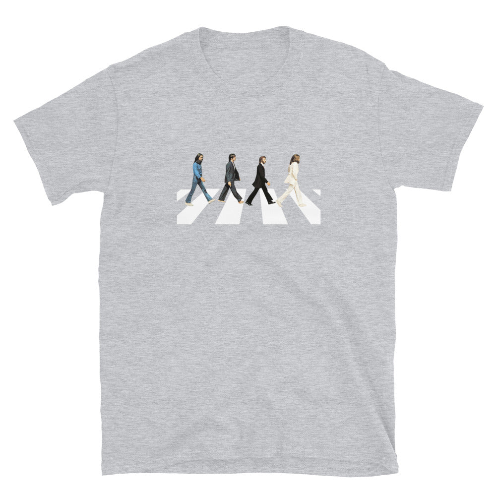 Abbey britrockheaven Road Short-Sleeve T-Shirt – Beatles Unisex