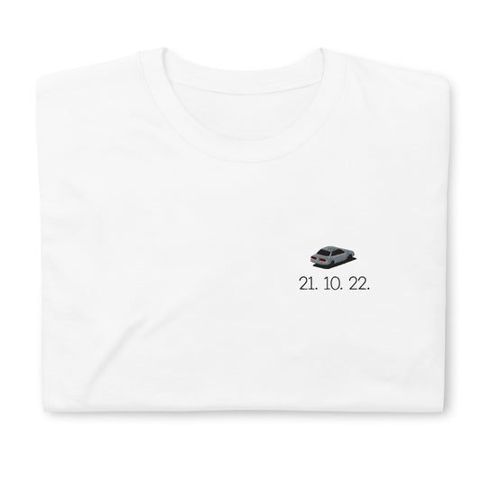 AM The Car Embroidered Short-Sleeve Unisex T-Shirt