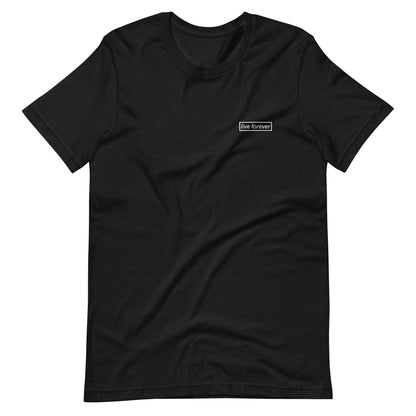 Oasis Live Forever Embroidered Short-Sleeve Unisex T-Shirt