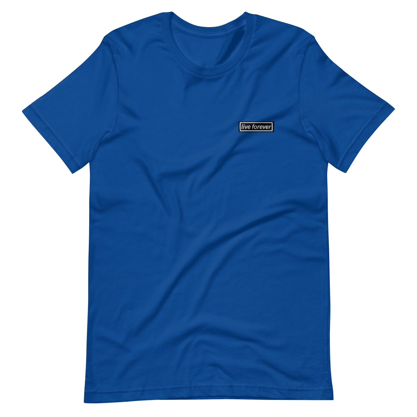 Oasis Live Forever Embroidered Short-Sleeve Unisex T-Shirt